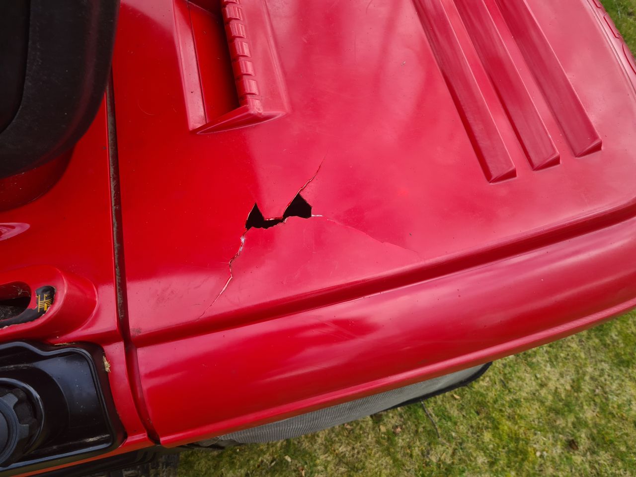 Honda 2620 zitmaaier met opvangbak hydrostaat.