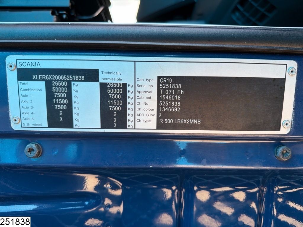 Scania R 500 EURO 5, V8, Retarder