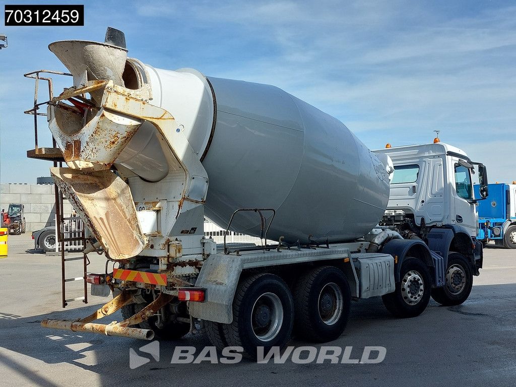 Mercedes Arocs Arocs 3240 8X4 9m3 Stetter AM 904 Mixer Steel suspension Big-Axle Automatic Euro 6