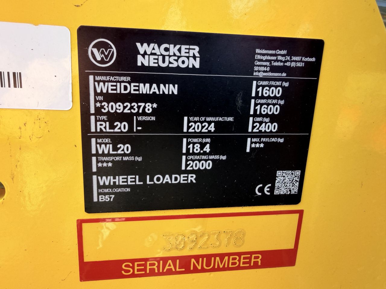 Wacker neuson wl20