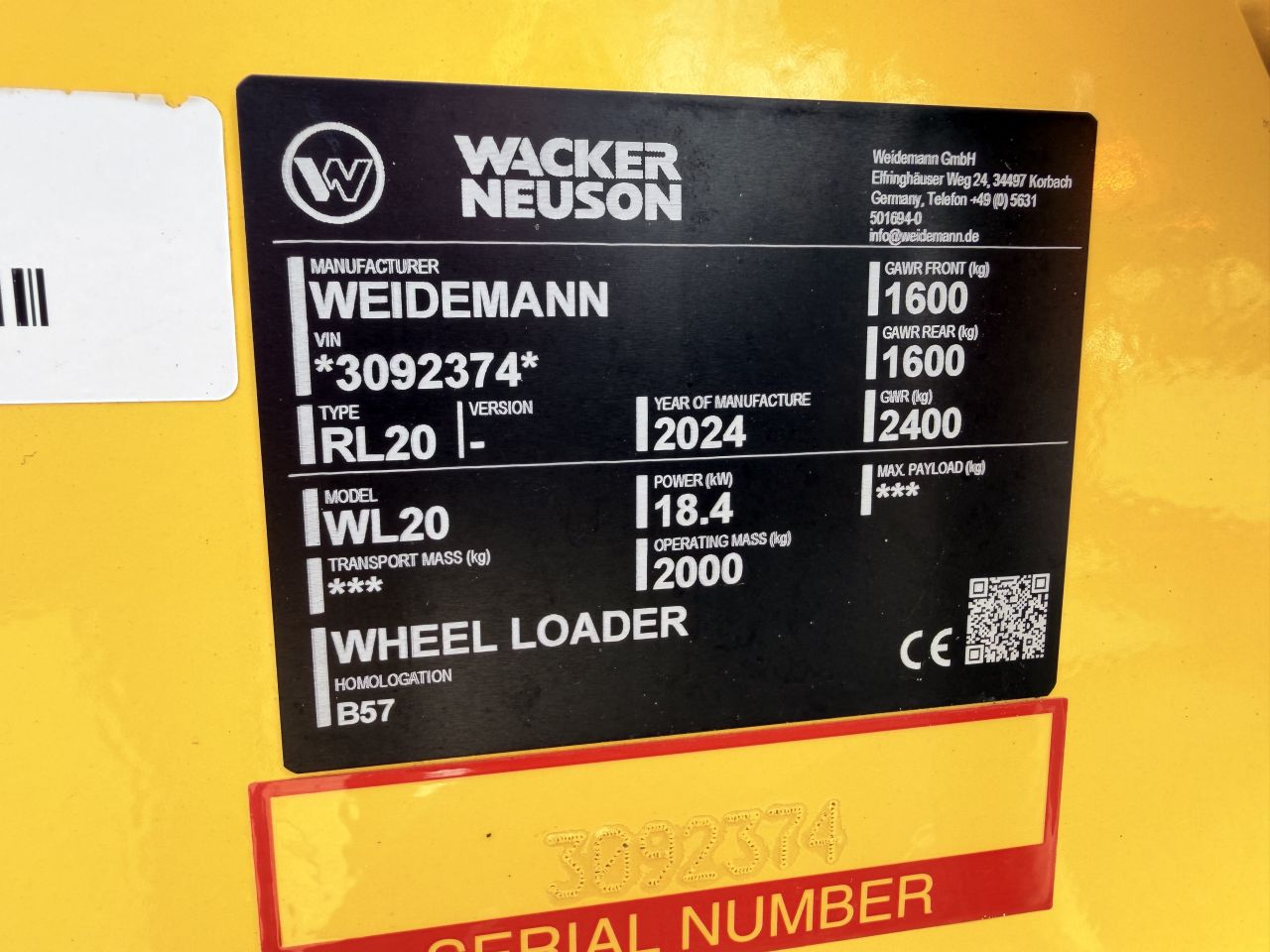 Wacker neuson wl20
