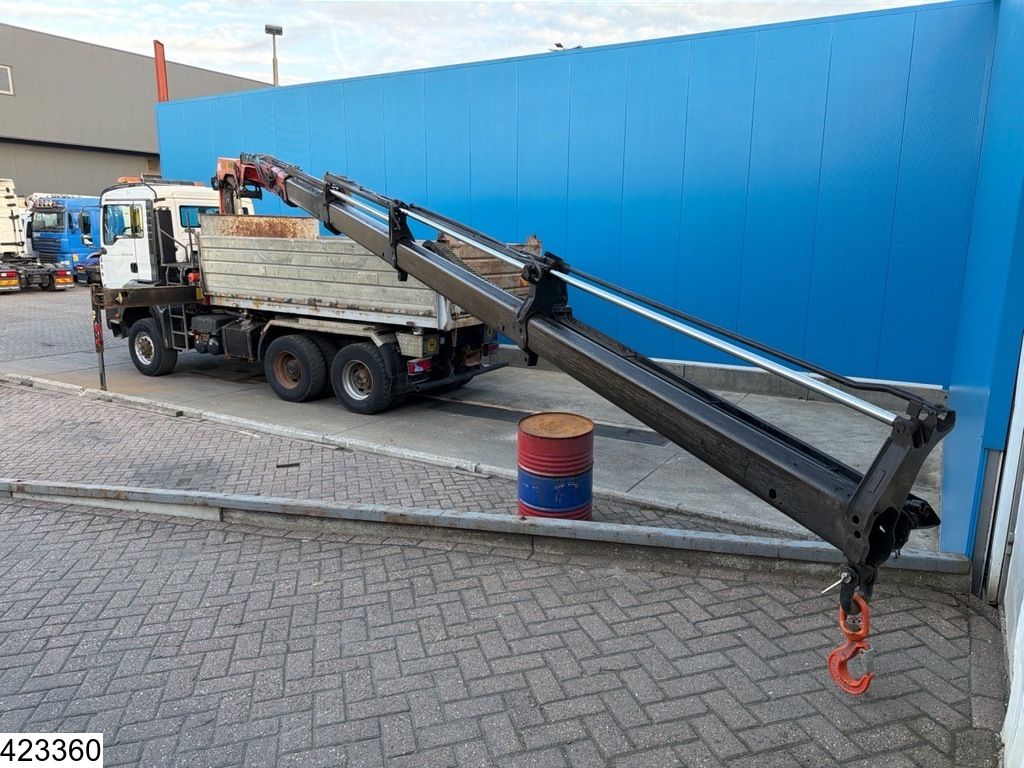 MAN TGA 33 430 6x6, Palfinger, Steel suspension