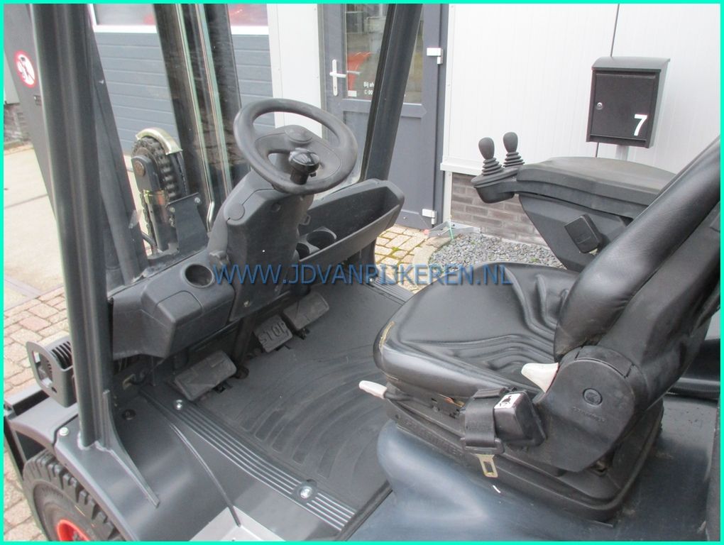 Linde H35D diesel triplex4.6m+freelift+sideshift+container