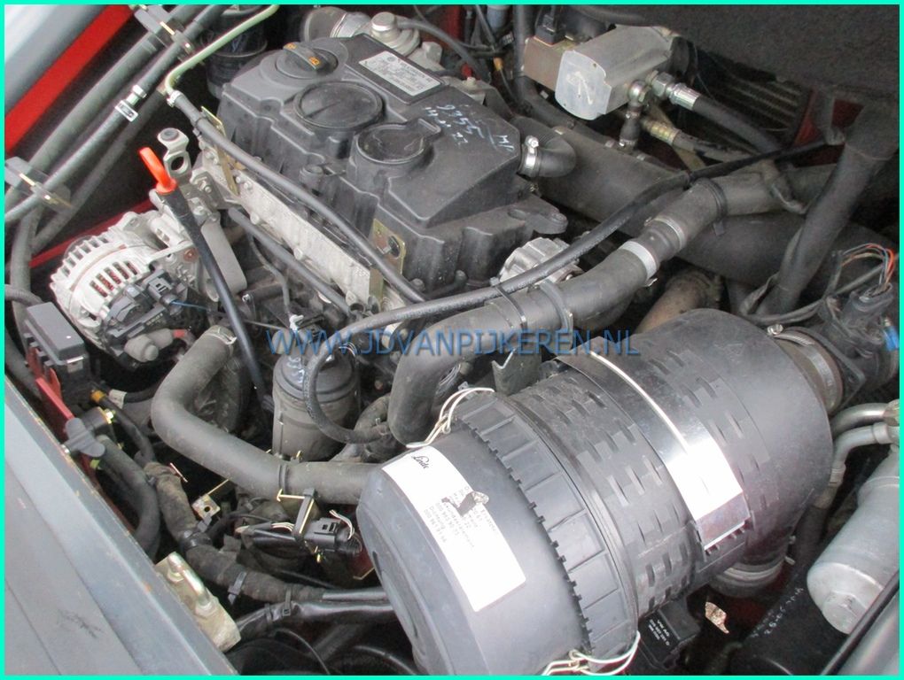 Linde H35D diesel triplex4.6m+freelift+sideshift+container