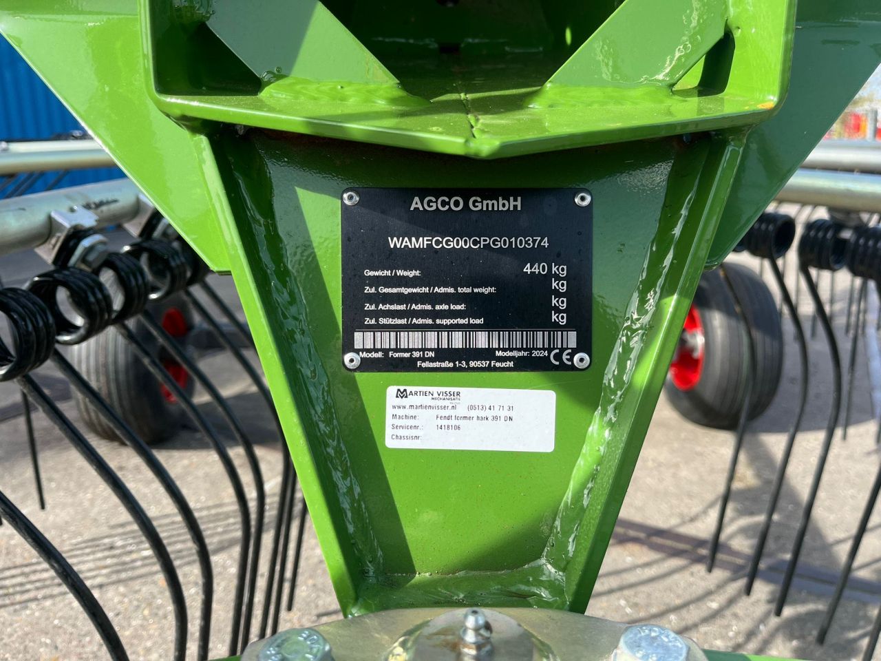 Fendt Former 391 DN zwadhark