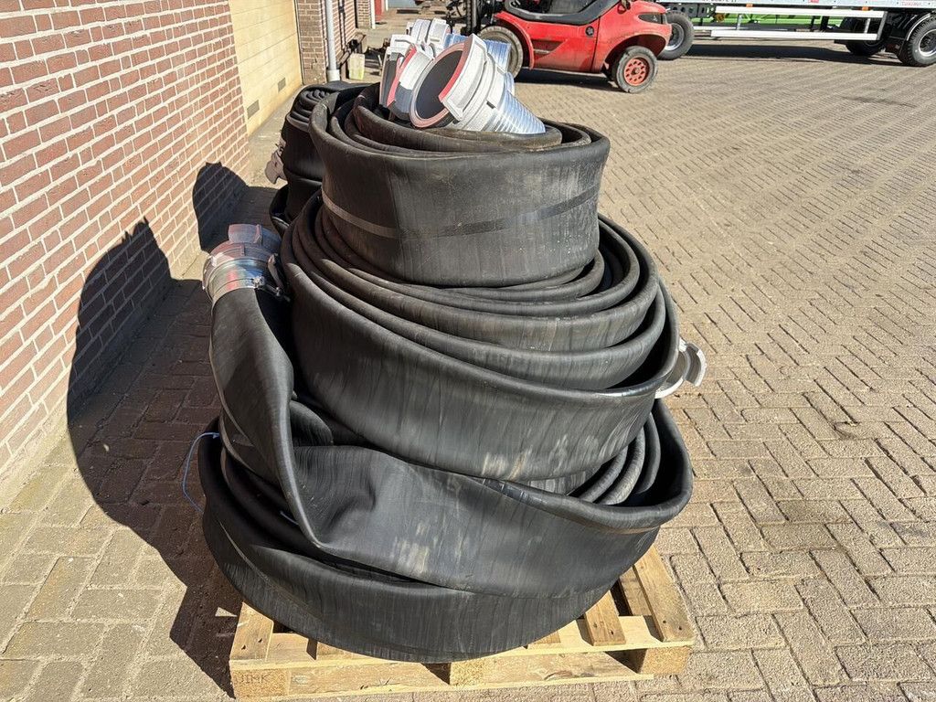 6x 40 meter 6'' pers slang - Nieuw irrigation hose