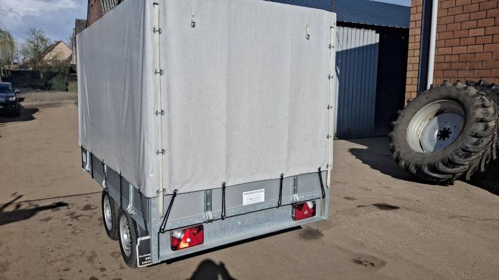 Trailer BW Trailers 01T 2.50x1.50x1.50m 750kg