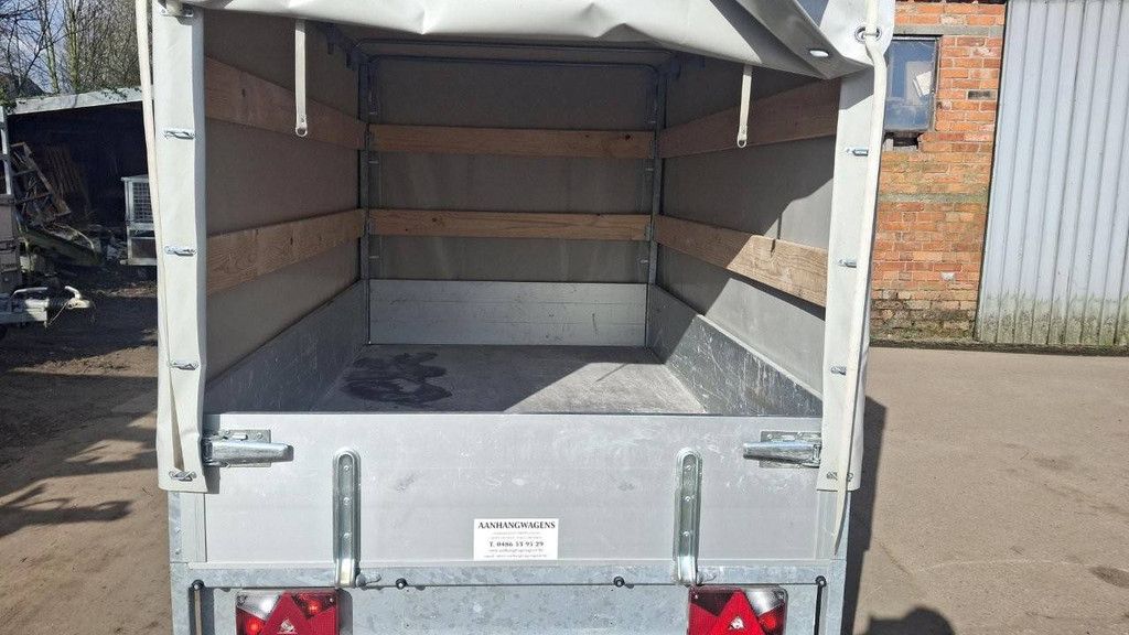 Trailer BW Trailers 01T 2.50x1.50x1.50m 750kg