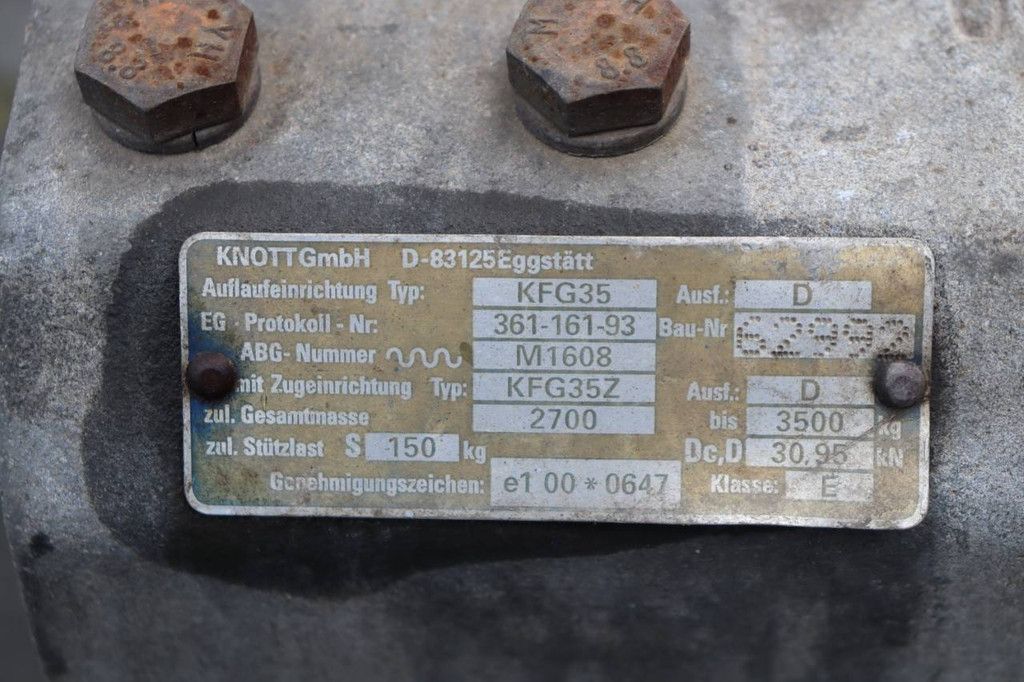 Machine transporter Ifor Williams LM6/7 3500kg 2007