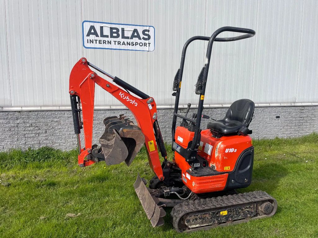 Kubota U10-3 minigraafmachine