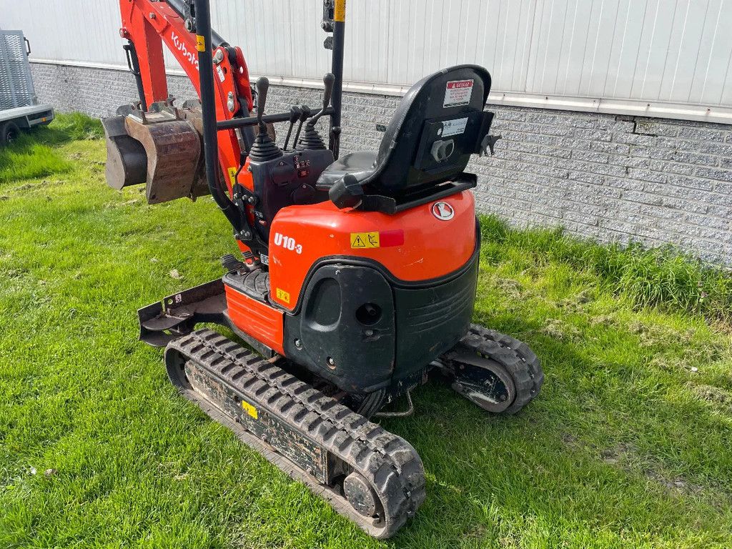 Kubota U10-3 minigraafmachine