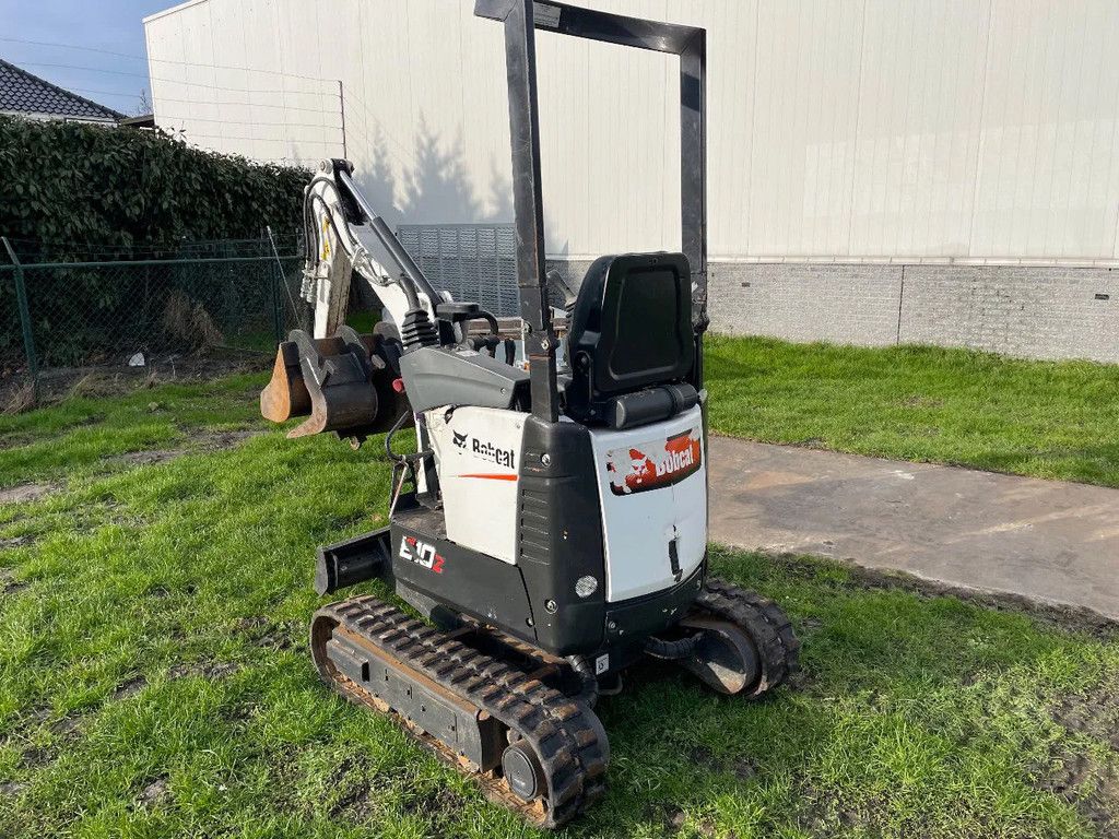 Bobcat E10 minigraver 2022 met 205 uur! CW05