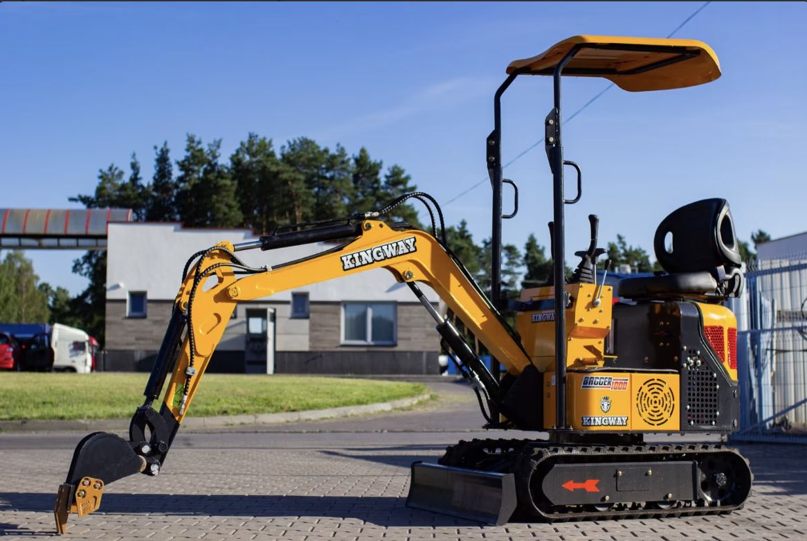 Minigraver Minigraafmachine Kingway Bagger1000 NOG ENKELE