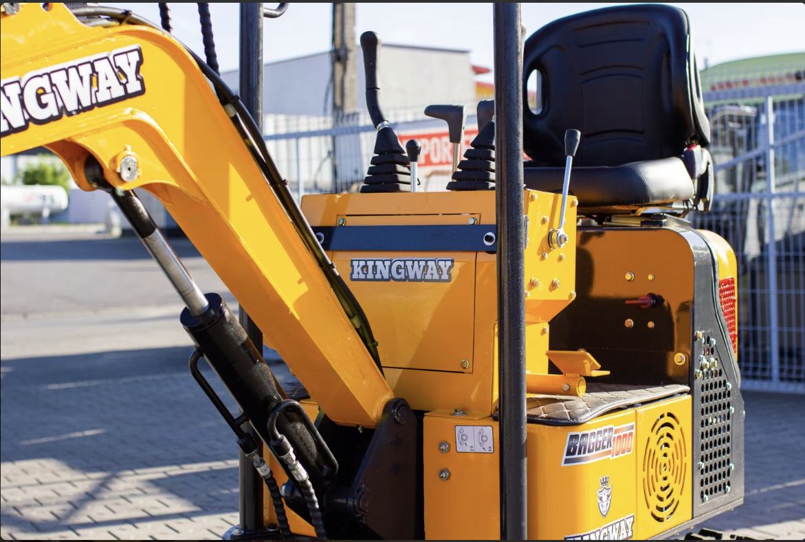 Minigraver Minigraafmachine Kingway Bagger1000 NOG ENKELE