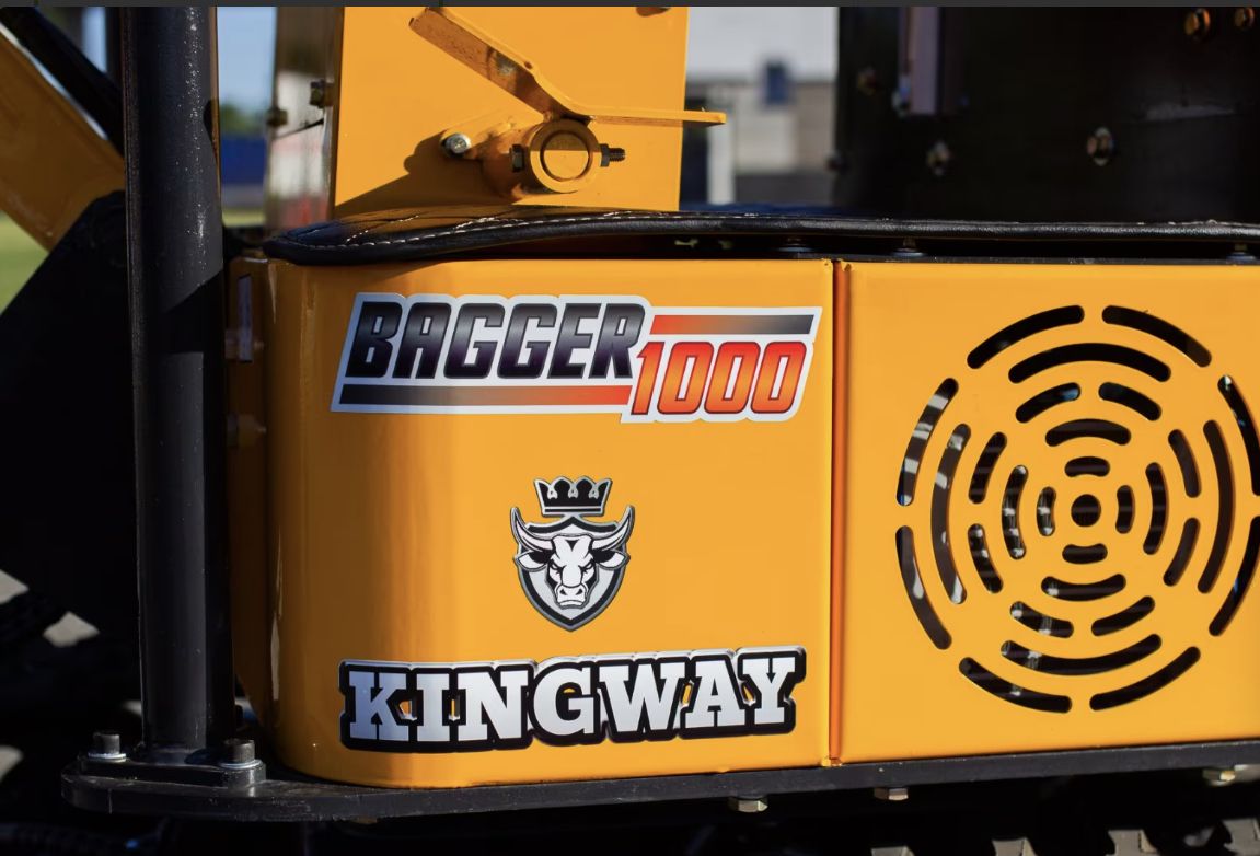 Minigraver Minigraafmachine Kingway Bagger1000 NOG ENKELE
