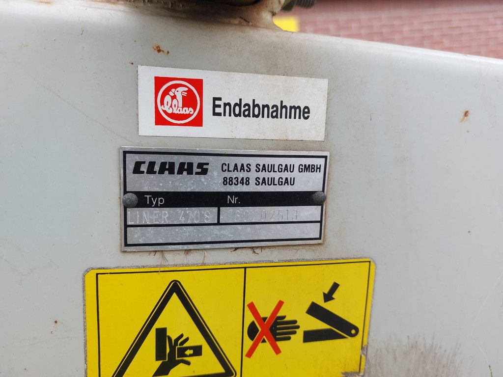 Claas Hark Liner 470S