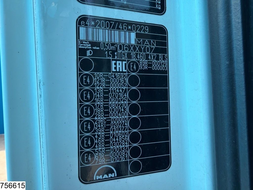 MAN TGX 18 460 EURO 6, Retarder