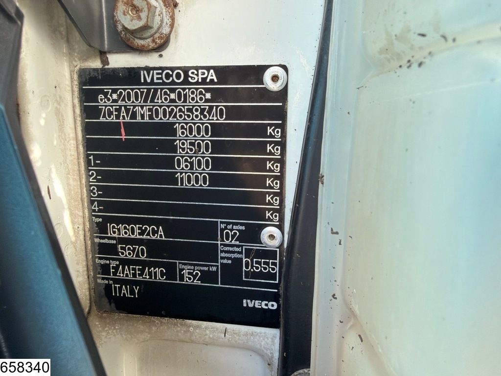 Iveco 160E21 EURO 6, Dhollandia