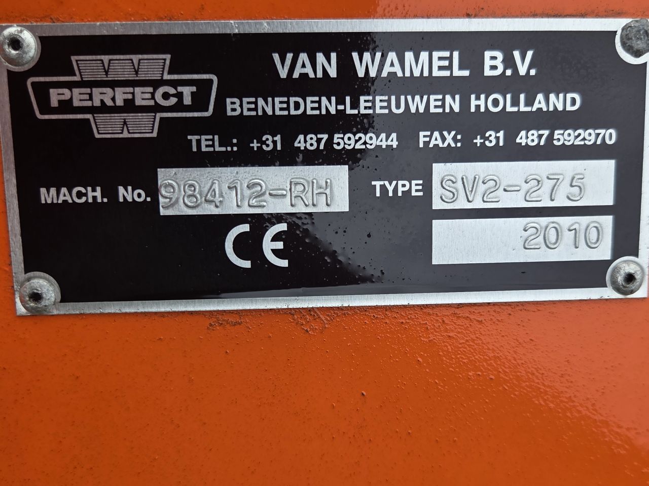Perfect SV2-275 Verstekmaaier weideblooter maaier