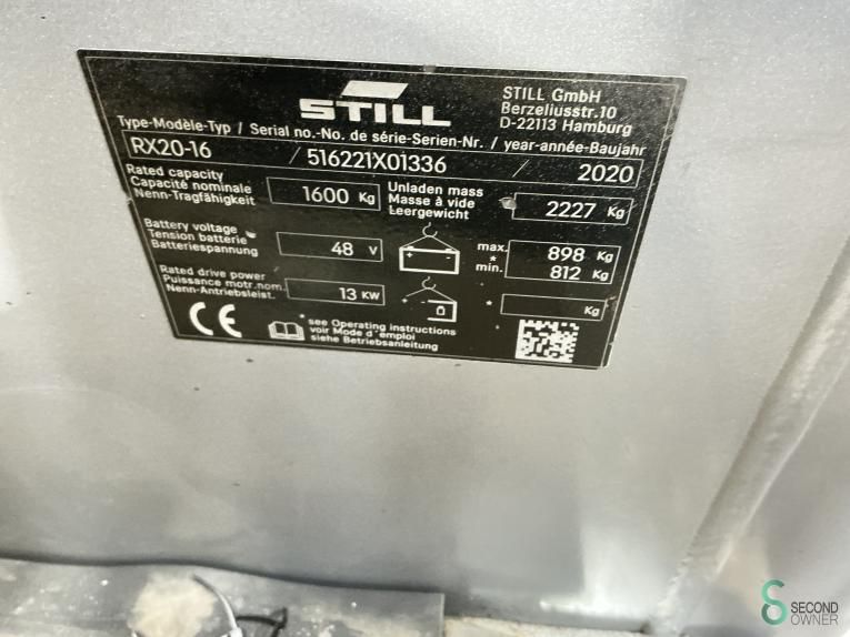 Forklifts Electric Still RX20-16 2020