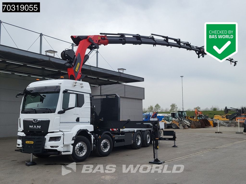 MAN TGX 35.520 8X4 NEW! Palfinger PK580 TEC Crane + PJ150E JIB Winch Hydrodrive