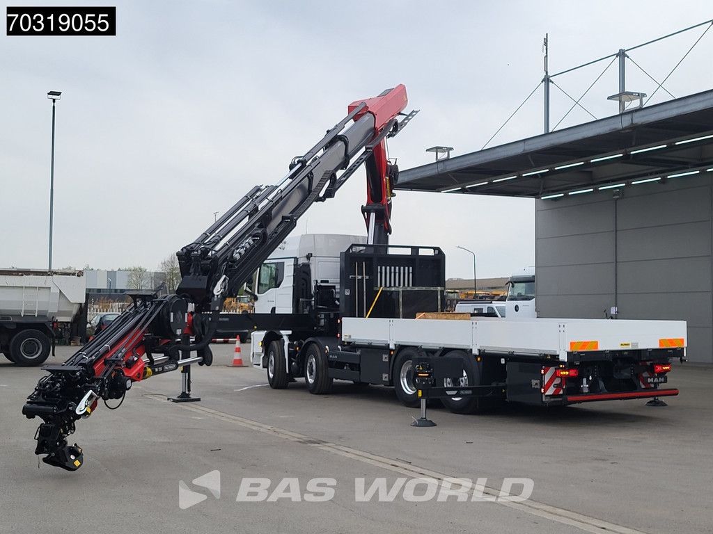 MAN TGX 35.520 8X4 NEW! Palfinger PK580 TEC Crane + PJ150E JIB Winch Hydrodrive