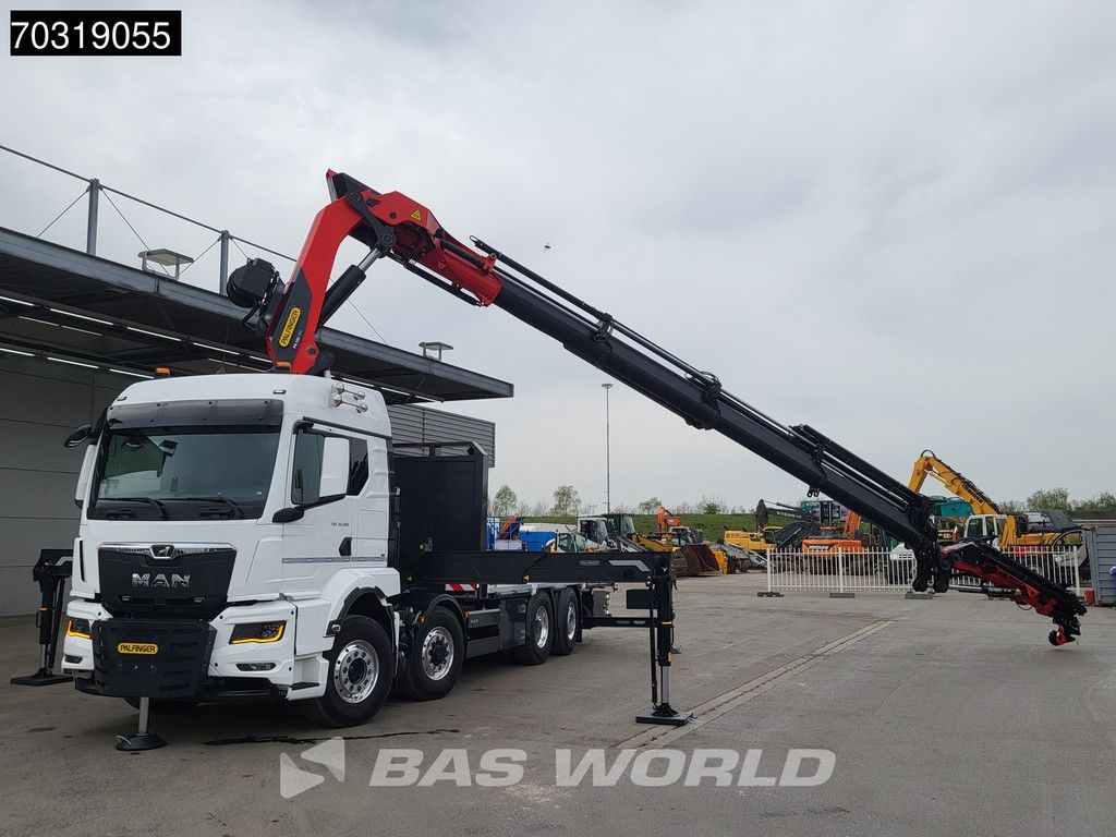 MAN TGX 35.520 8X4 NEW! Palfinger PK580 TEC Crane + PJ150E JIB Winch Hydrodrive