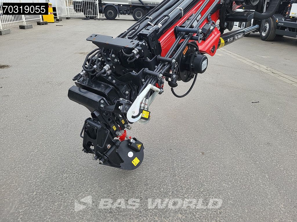 MAN TGX 35.520 8X4 NEW! Palfinger PK580 TEC Crane + PJ150E JIB Winch Hydrodrive
