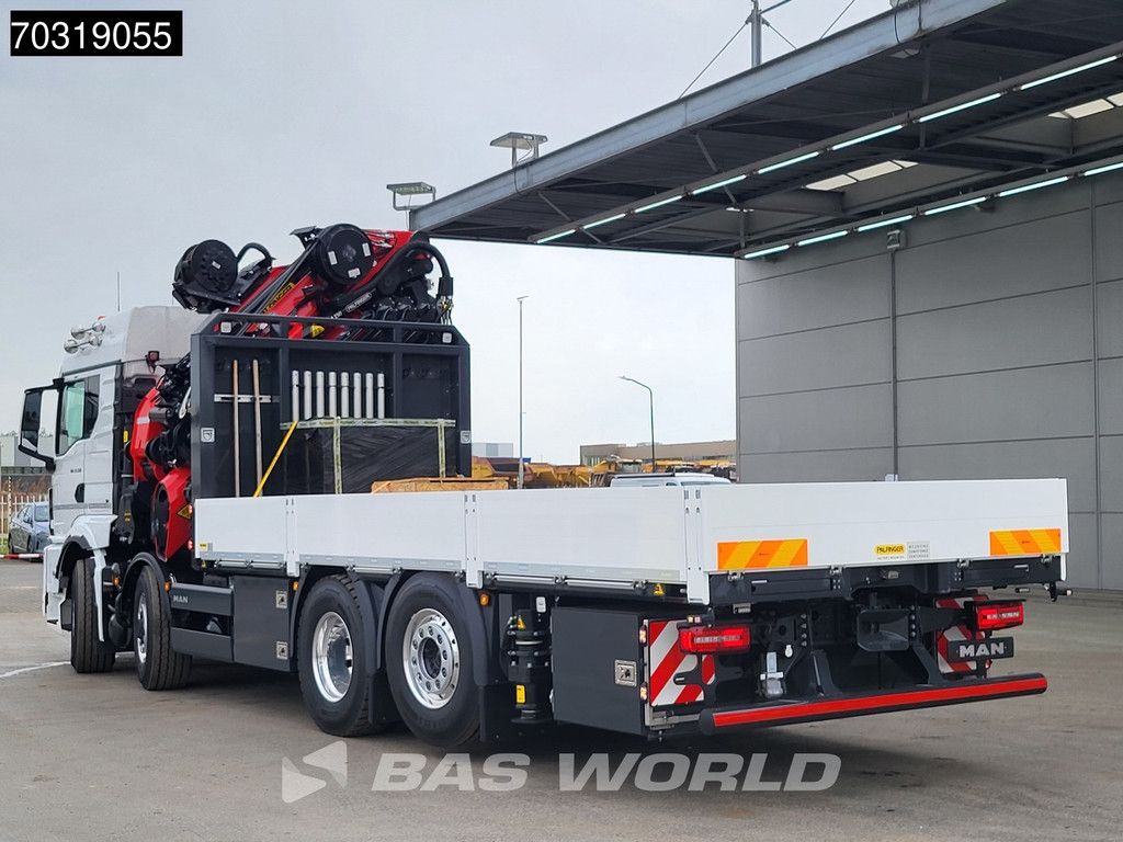 MAN TGX 35.520 8X4 NEW! Palfinger PK580 TEC Crane + PJ150E JIB Winch Hydrodrive