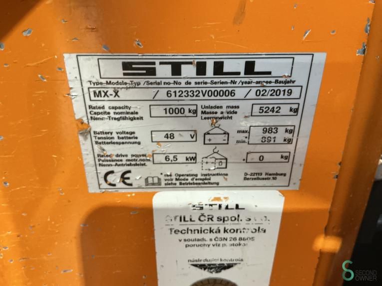 Orderpickers Electric Still MX-X 2019