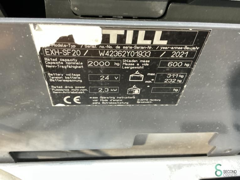 Pallet trucks Electric Still EXH-SF20 2021