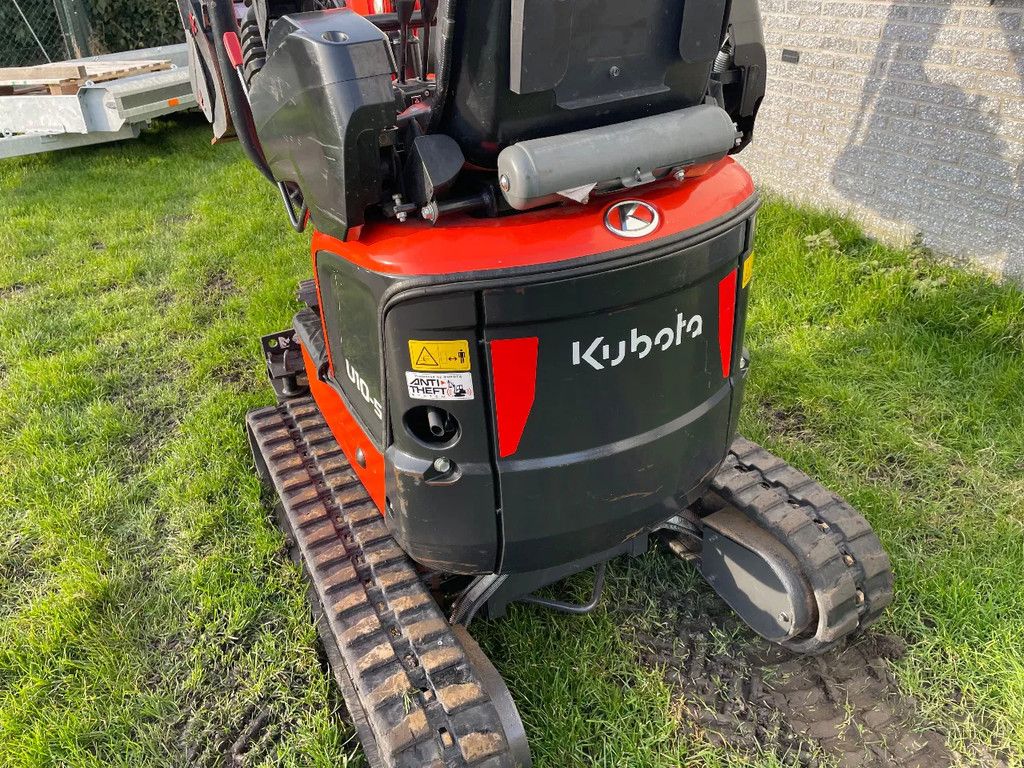 Kubota U10-5 minigraver BJ 2022 CW00 met 3 nieuwe bakken