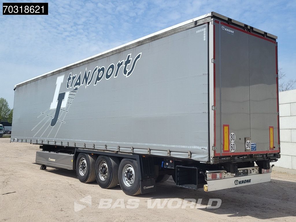 Krone SD Lifting Axle Hardwood Palletenkasten