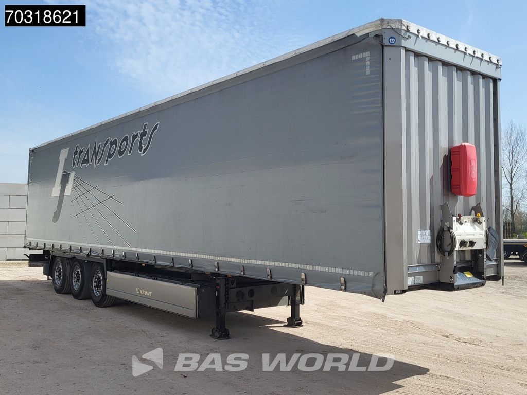 Krone SD Lifting Axle Hardwood Palletenkasten