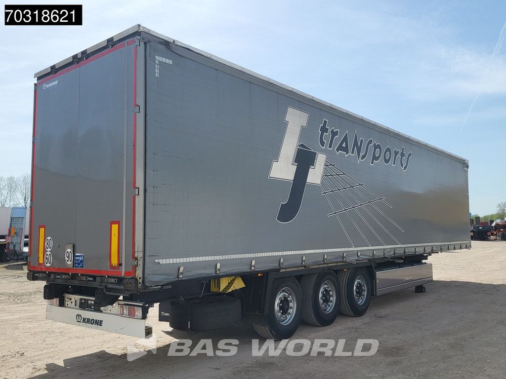 Krone SD Lifting Axle Hardwood Palletenkasten