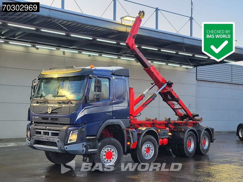 Volvo FMX FMX 500 8X6 HYVA 30-57-S Containersystem 8x6 Big-Axle Steelsuspension VEB+ Euro 6