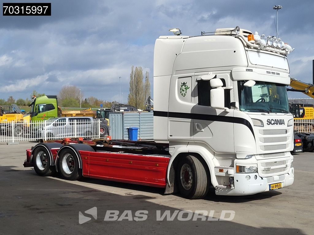 Scania R R580 6X2 NL-Truck HIAB XR21SL56 Manual ACC Full Air Euro 6