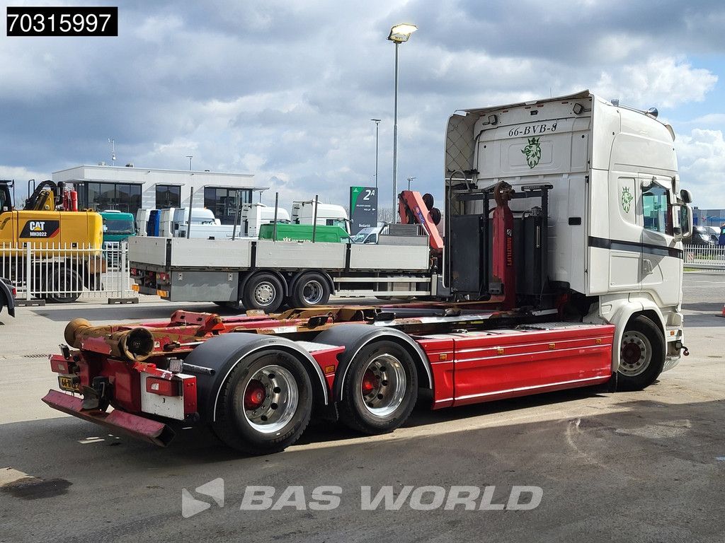 Scania R R580 6X2 NL-Truck HIAB XR21SL56 Manual ACC Full Air Euro 6