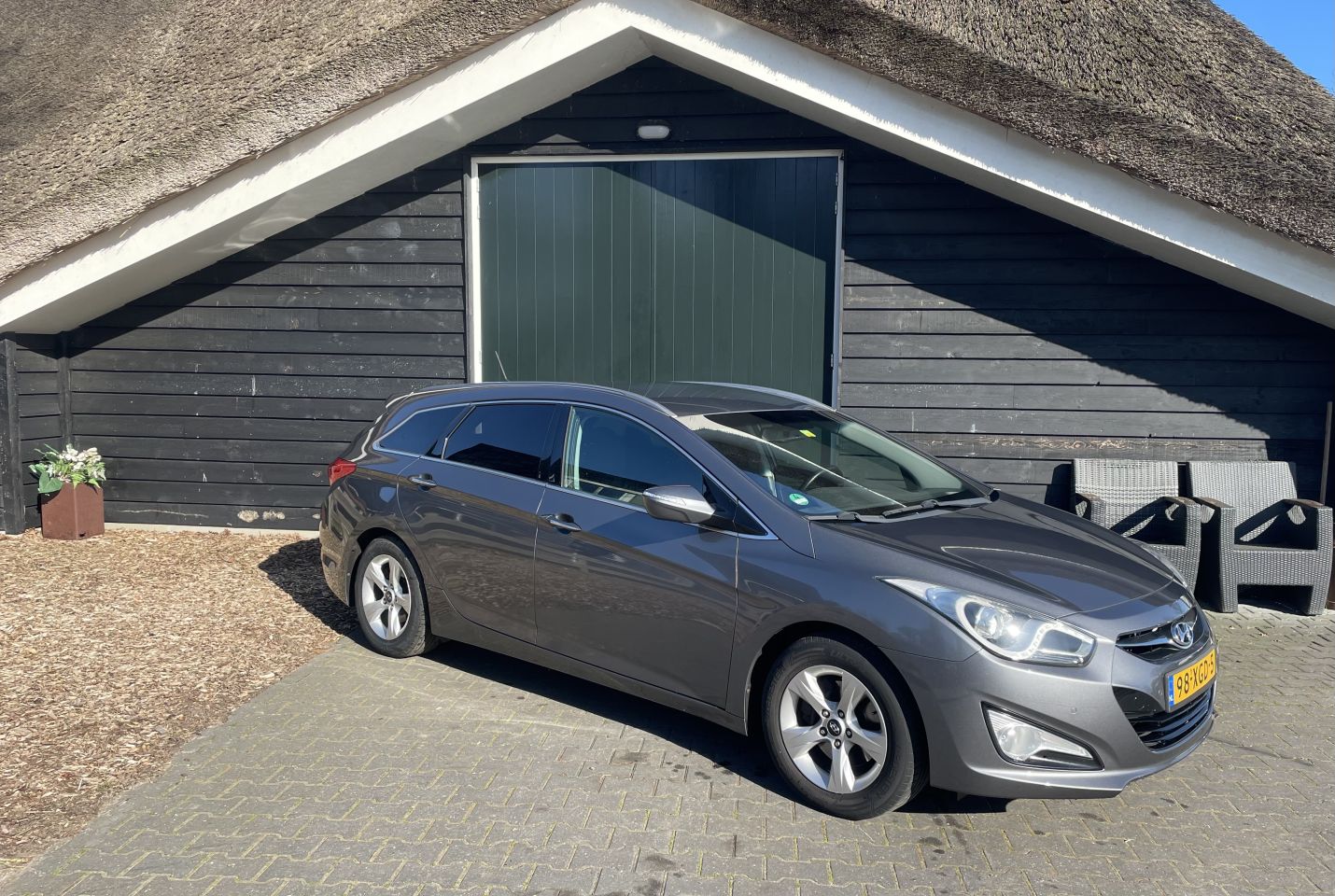 Hyundai i40 Bleu, Airco, Achteruitrijcamera, Touchscreen radio,