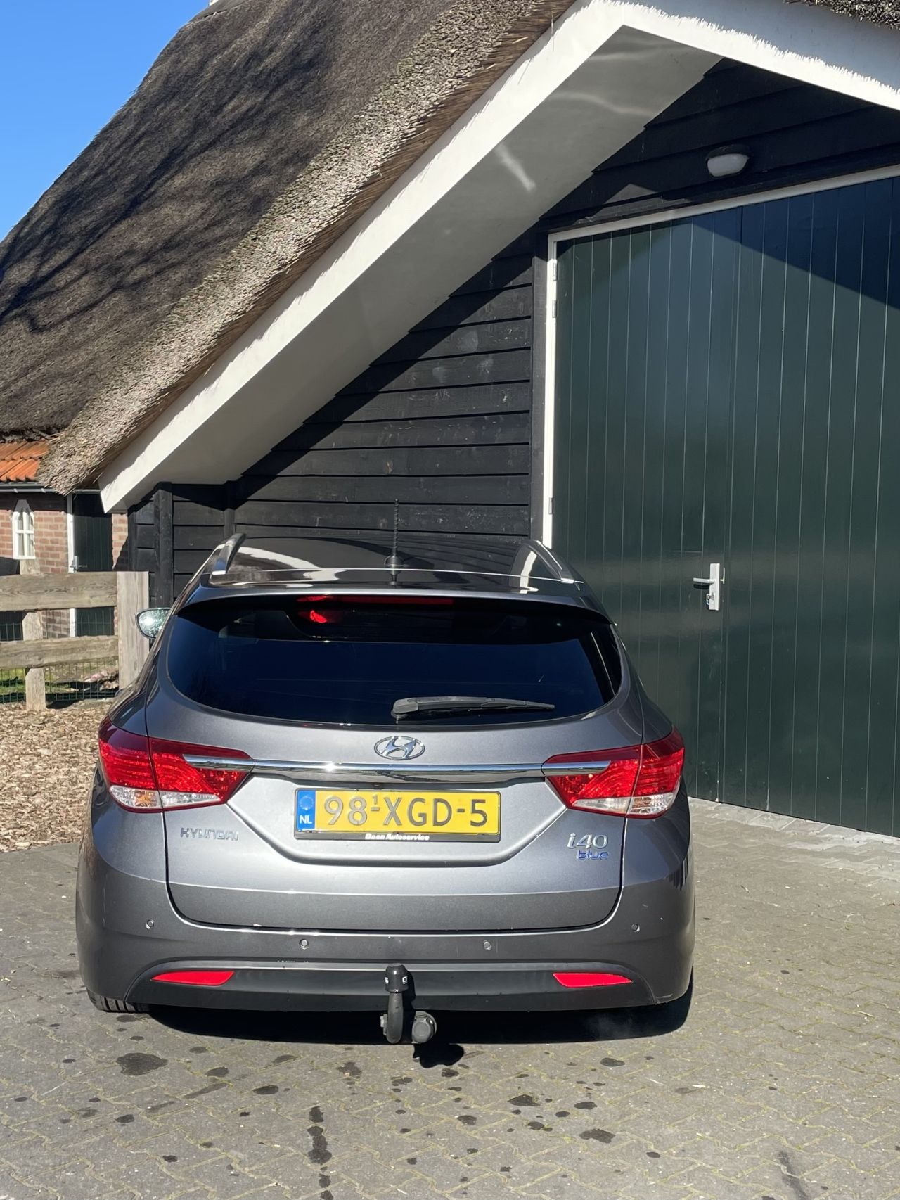 Hyundai i40 Bleu, Airco, Achteruitrijcamera, Touchscreen radio,