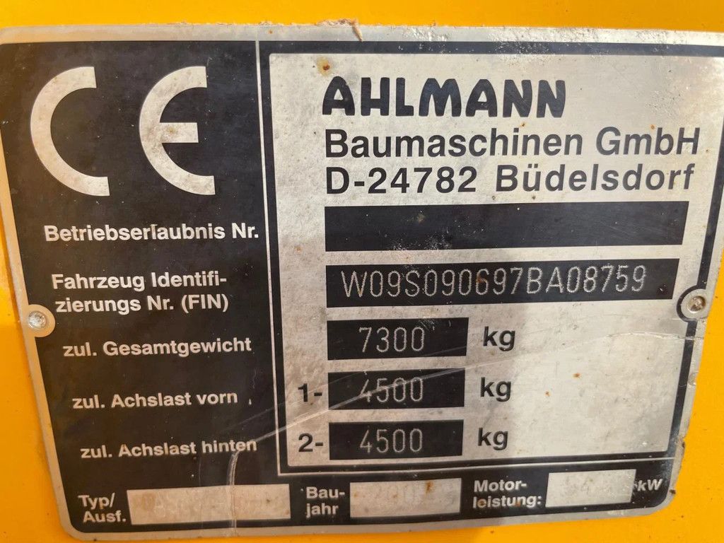 Ahlmann AZ 85 Shovel Loader