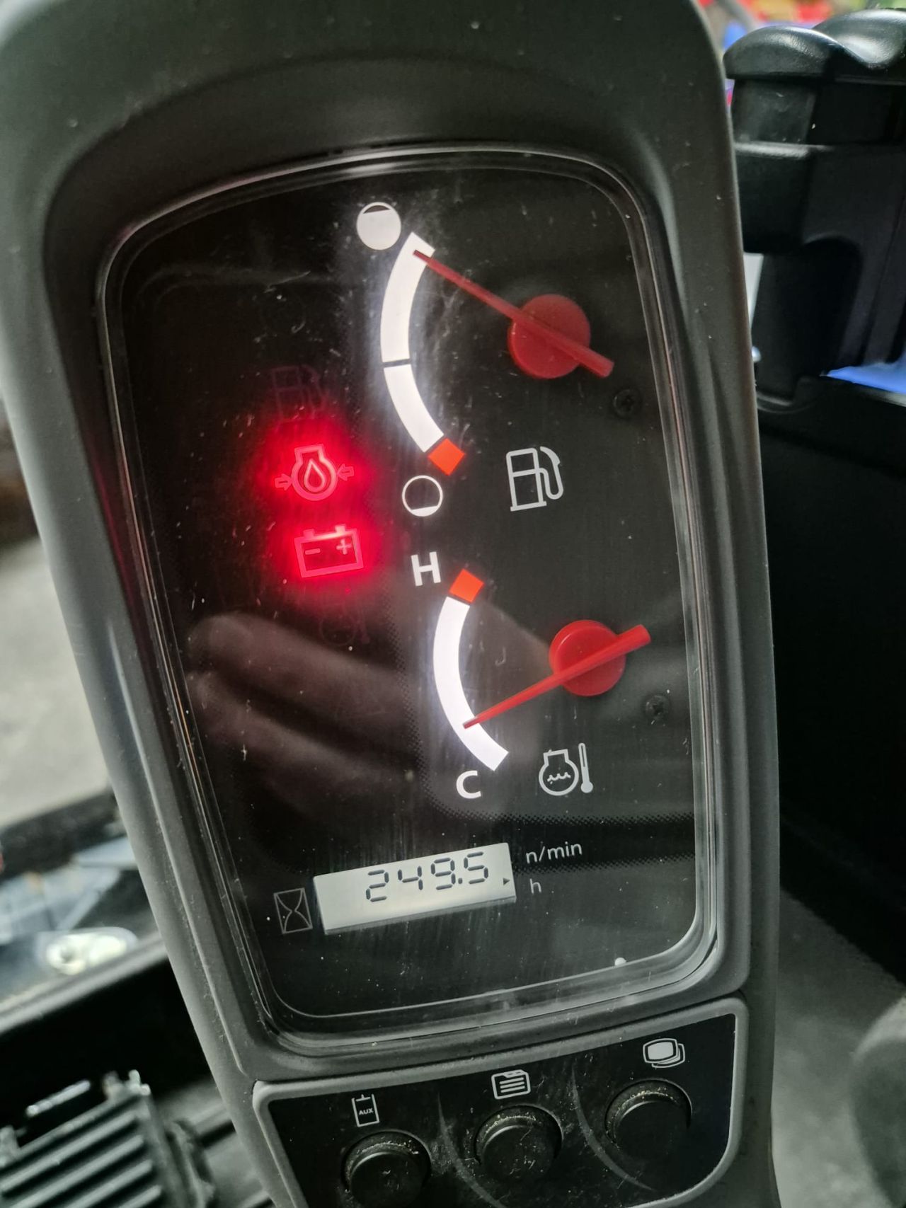 Kubota KX019 minikraan