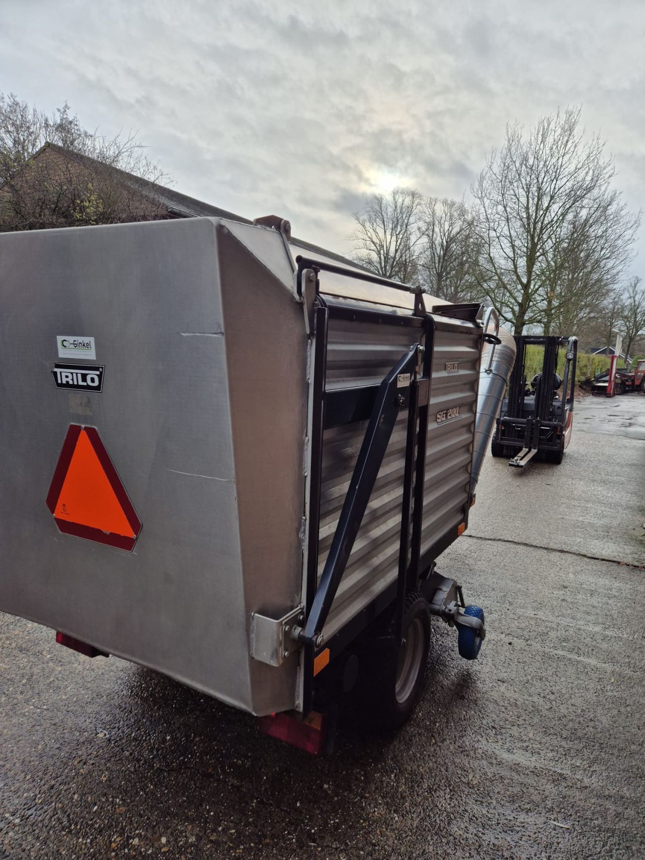 Trilo zuigwagen SG200, Technisch klaargemaakt