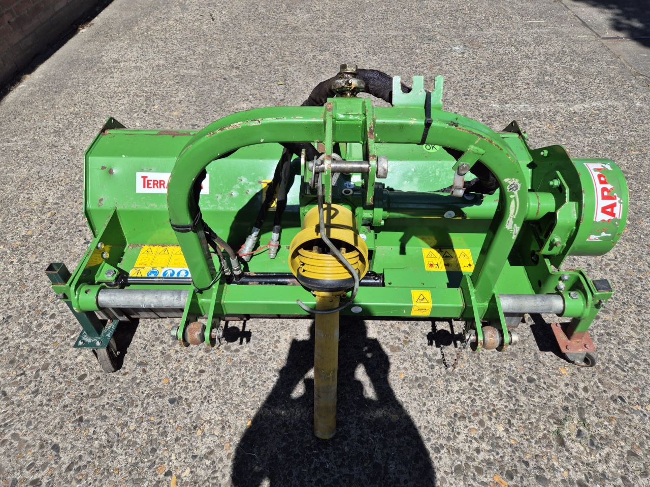 Gebruikte klepelmaaier Terra Nova