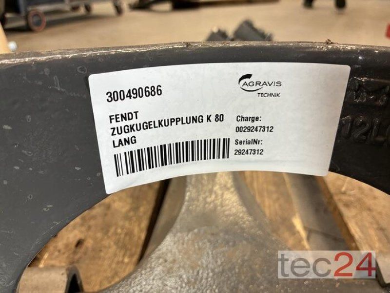 Fendt ZUGKUGELKUPPLUNG K 80 LANG