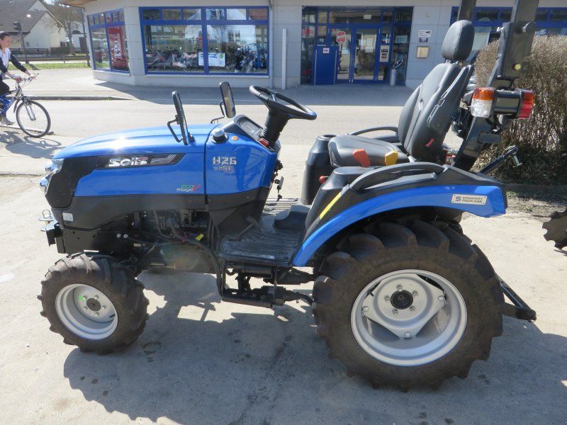 Solis 26 HST + Radialbereifung + Zugmaul (Scharmüller)