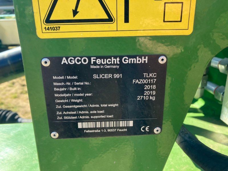 Fendt Slicer 991+ Slicer 3060