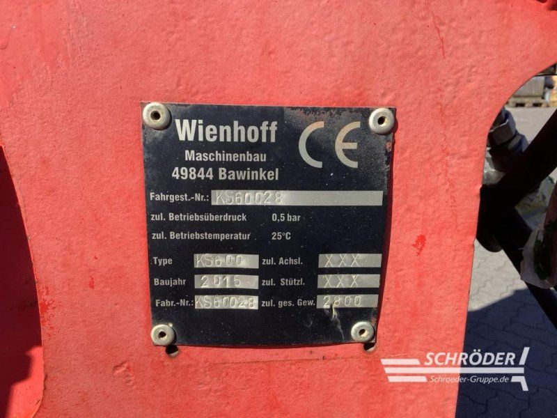 VOLMER KS 600 | MIT GÜLLEVERTEILER