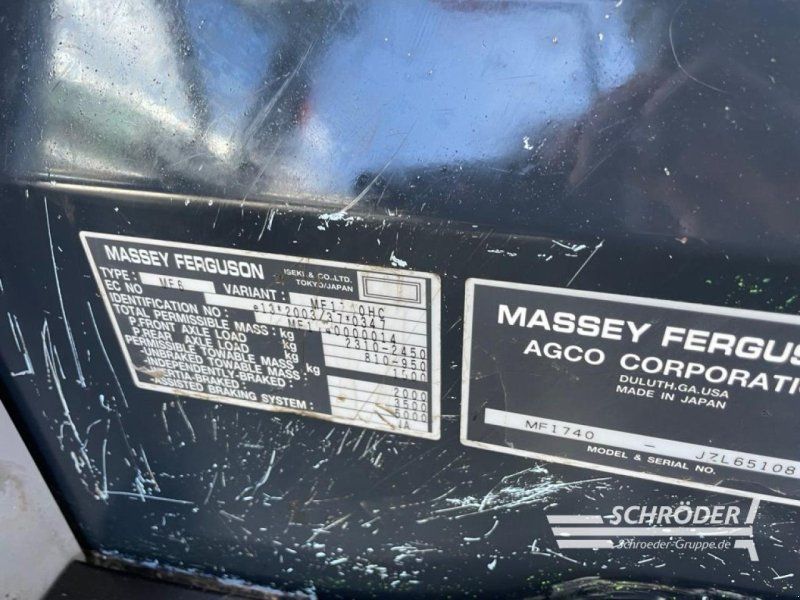 Massey Ferguson 1740 H + CAB