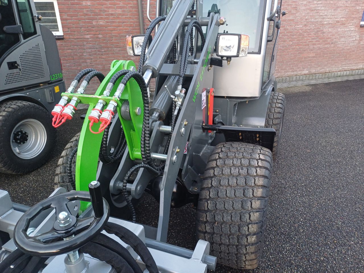 WCM L2310E elektrische minishovel shovel